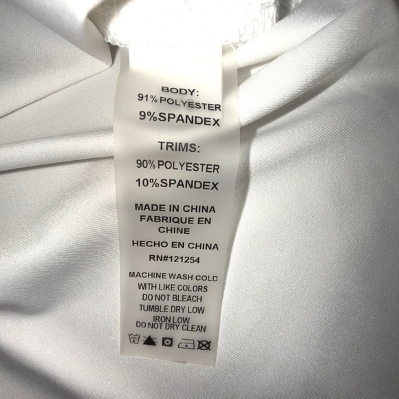 JOFIT Women’s Racerback Sleeveless Golf Polo - White/ Navy XXL - Picture 10 of 12